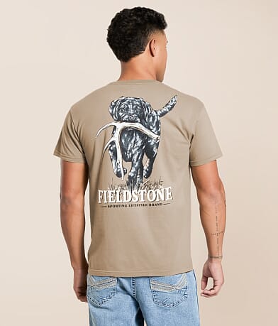 Fieldstone Shed Hunt Puppy T-Shirt front view