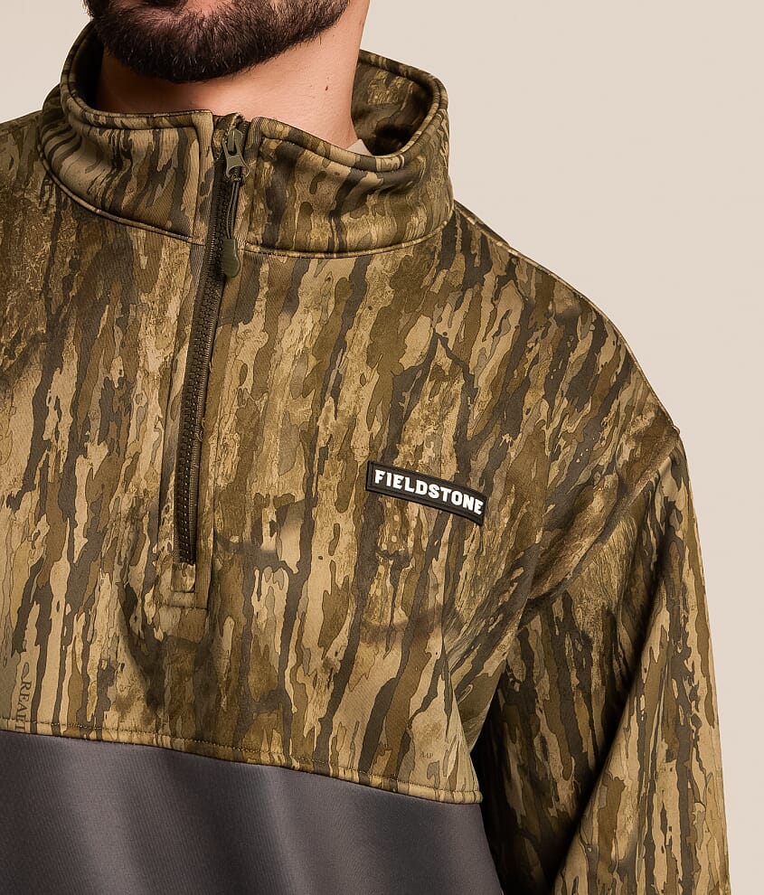 Legacy Realtree Camo Quarter Zip Pullover