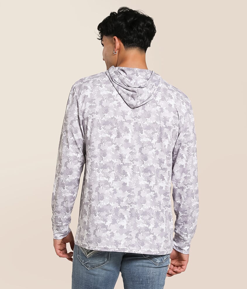 Smoke Digi Camo Performance Hoodie