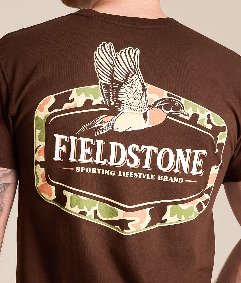 Camo Wood Duck T-Shirt