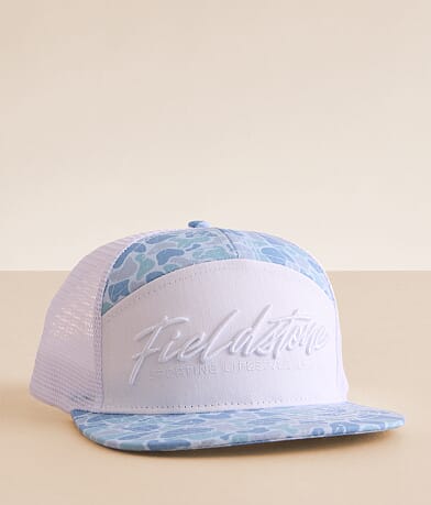 Fieldstone Camo Trucker Hat front view