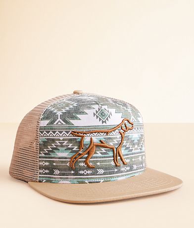 Fieldstone Southwestern Dog Trucker Hat front view