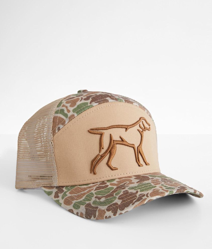 Camo on sale dog hat