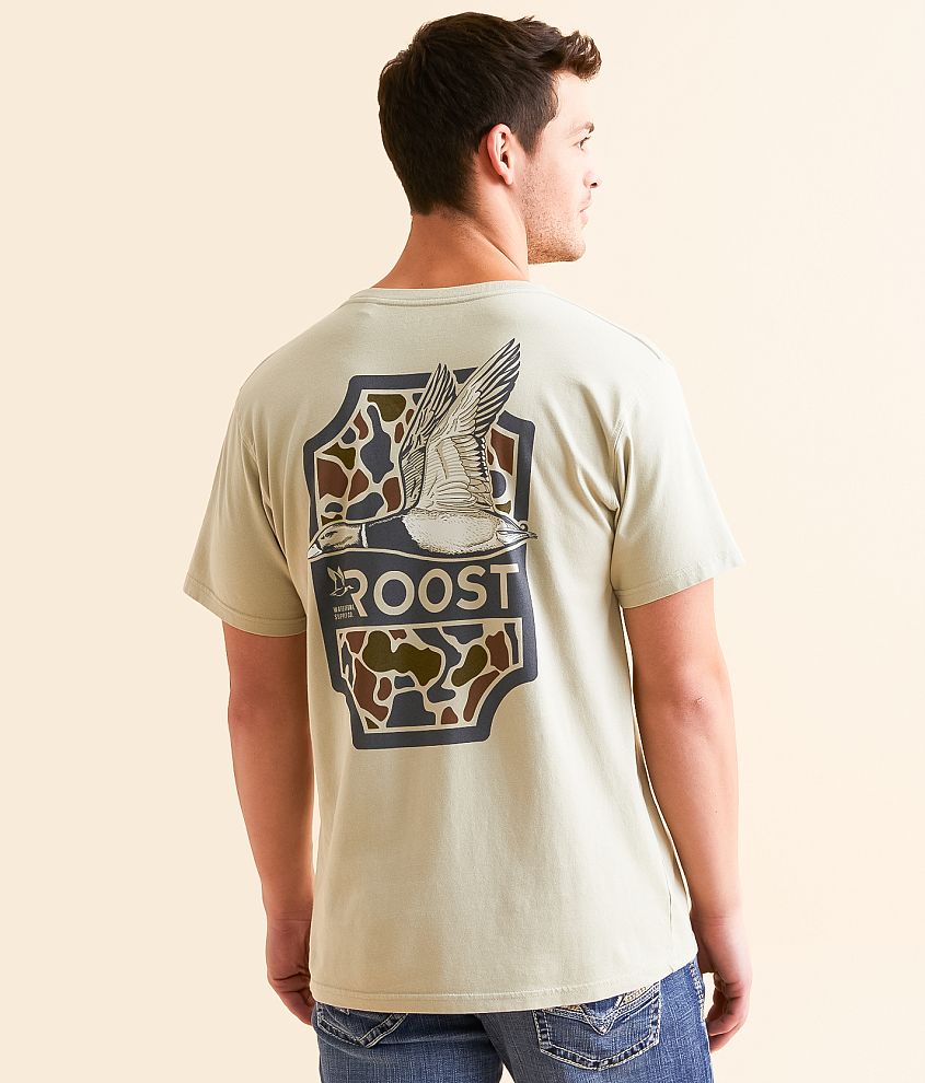 Roost Waterfowl Camo Shield T-Shirt