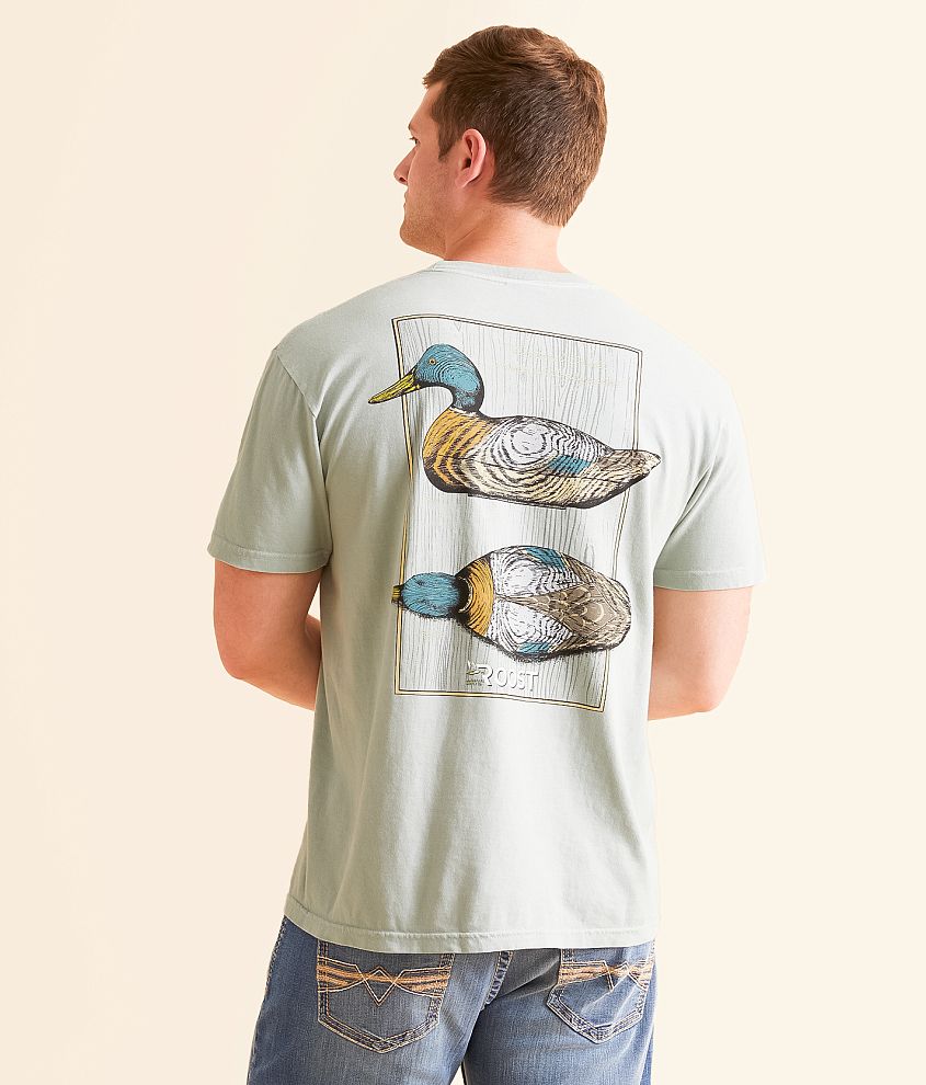 Roost Waterfowl Two Duck Decoys T-Shirt