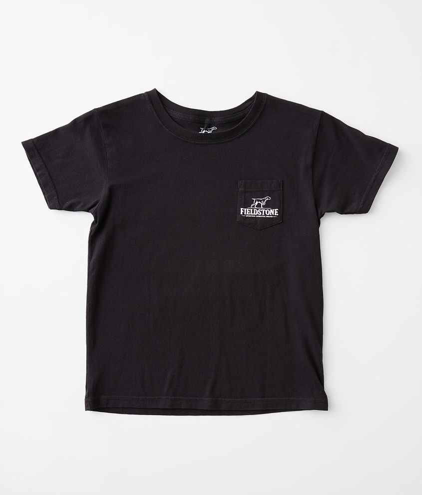 Boys - Fieldstone Dog & Ducks T-Shirt - Boy's T-Shirts in Black | Buckle