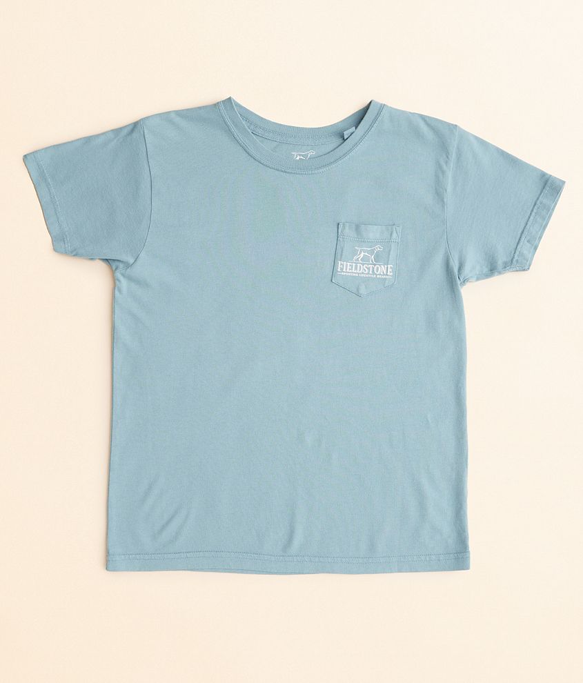 Boys - Fieldstone Retriever Splash T-Shirt front view