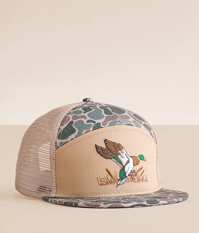 Roost Waterfowl Boys - Camo Mallard Trucker Hat front view