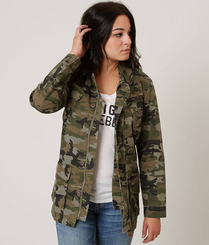 Young & Reckless Rivalry Military Jacket - Women's Coats/Jackets in ...