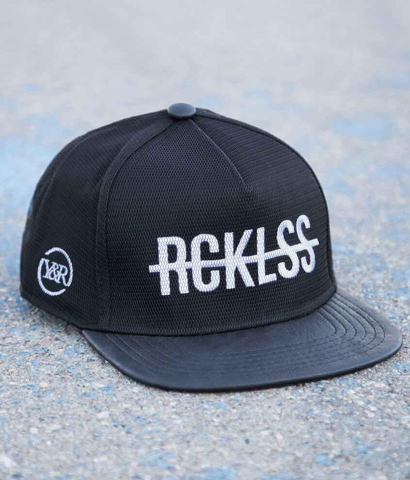 Young &#38; Reckless Strike Thru Hat front view