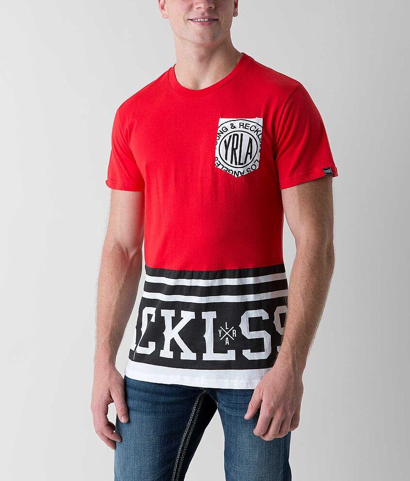 Young &#38; Reckless Stripes Earned T-Shirt front view