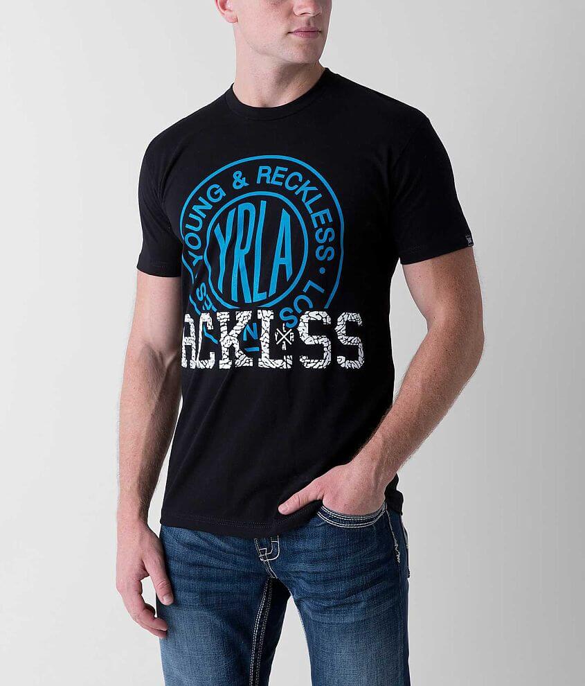 Young &#38; Reckless Recked Medallion T-Shirt front view