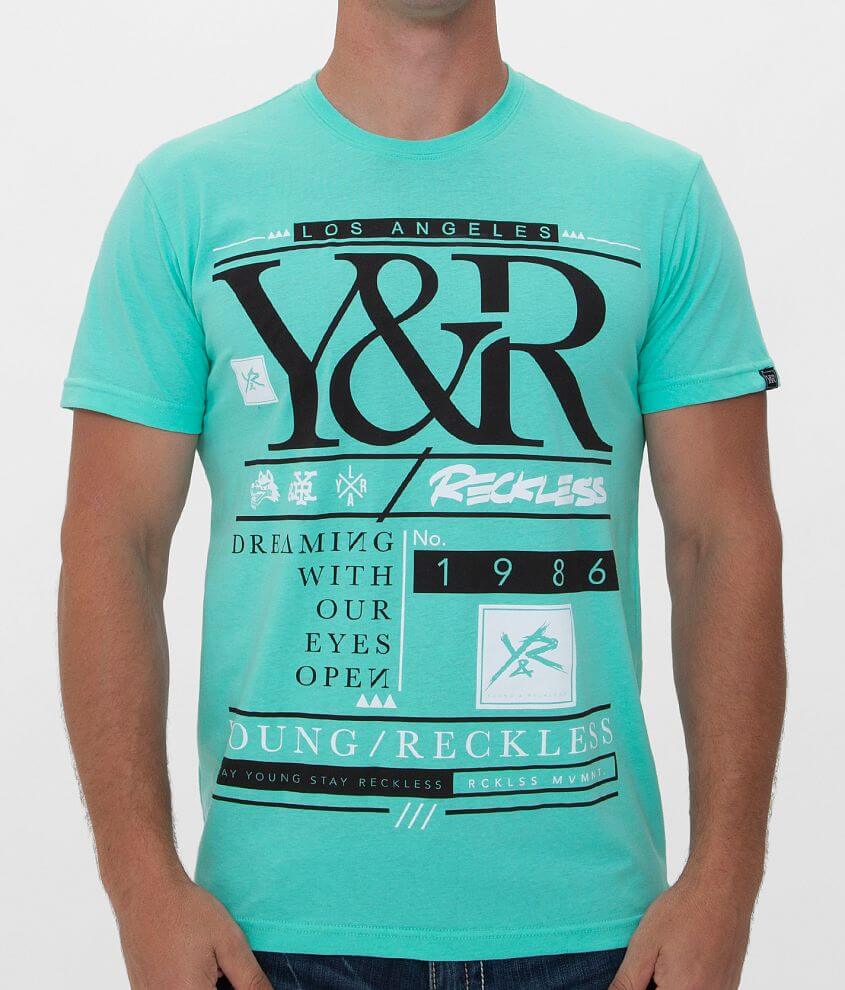 Young &#38; Reckless Lockup T-Shirt front view