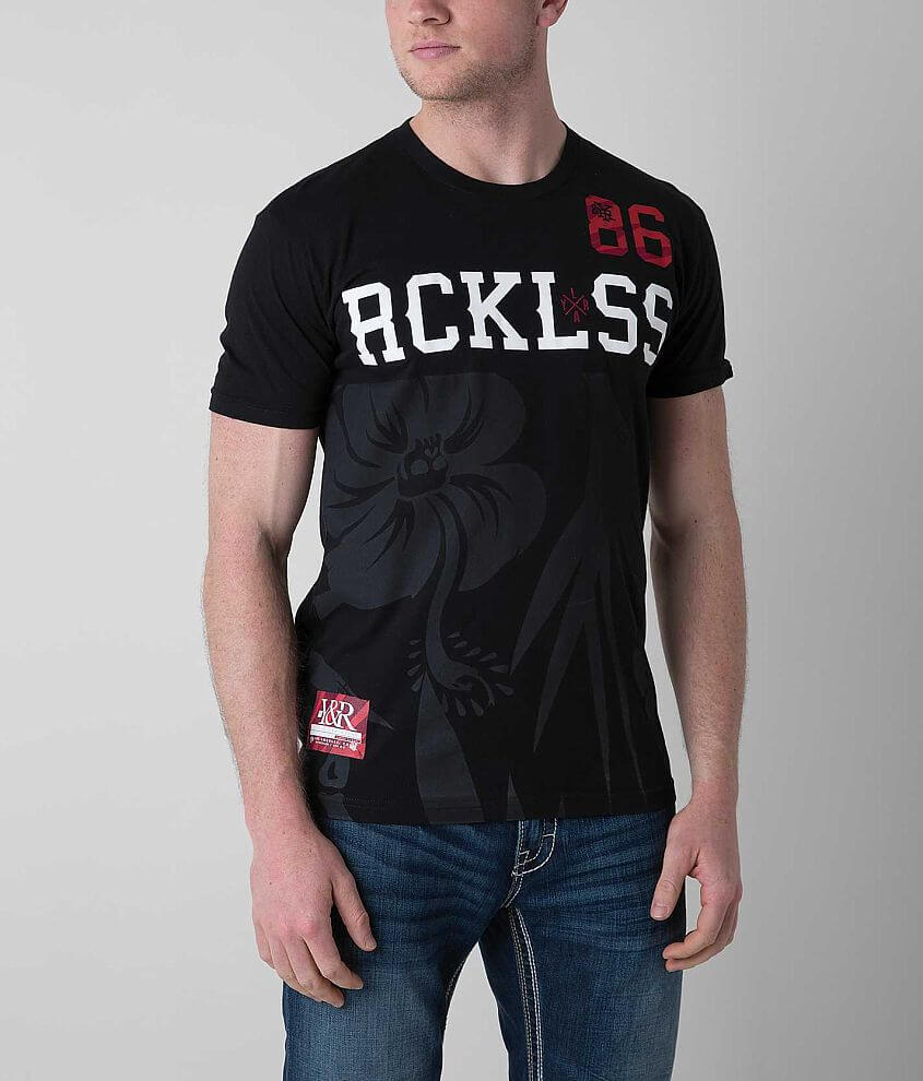 Young &#38; Reckless Varsity Palms T-Shirt front view