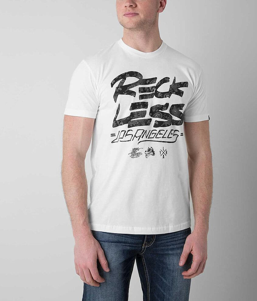 Young &#38; Reckless Paisley Scrawl T-Shirt front view