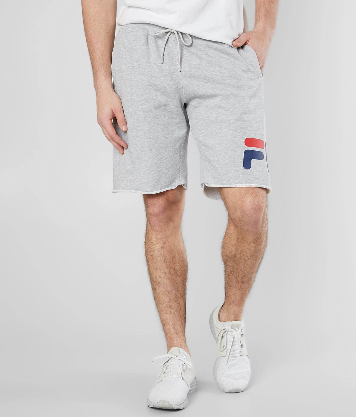 grey fila shorts