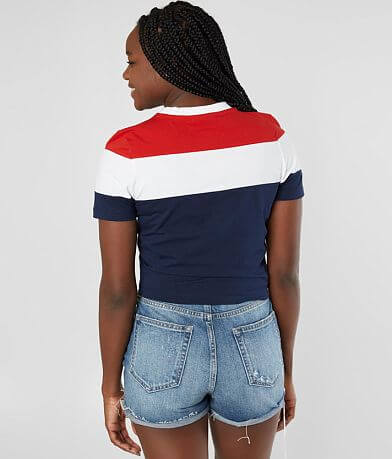FILA Maya Cropped T-Shirt BACK