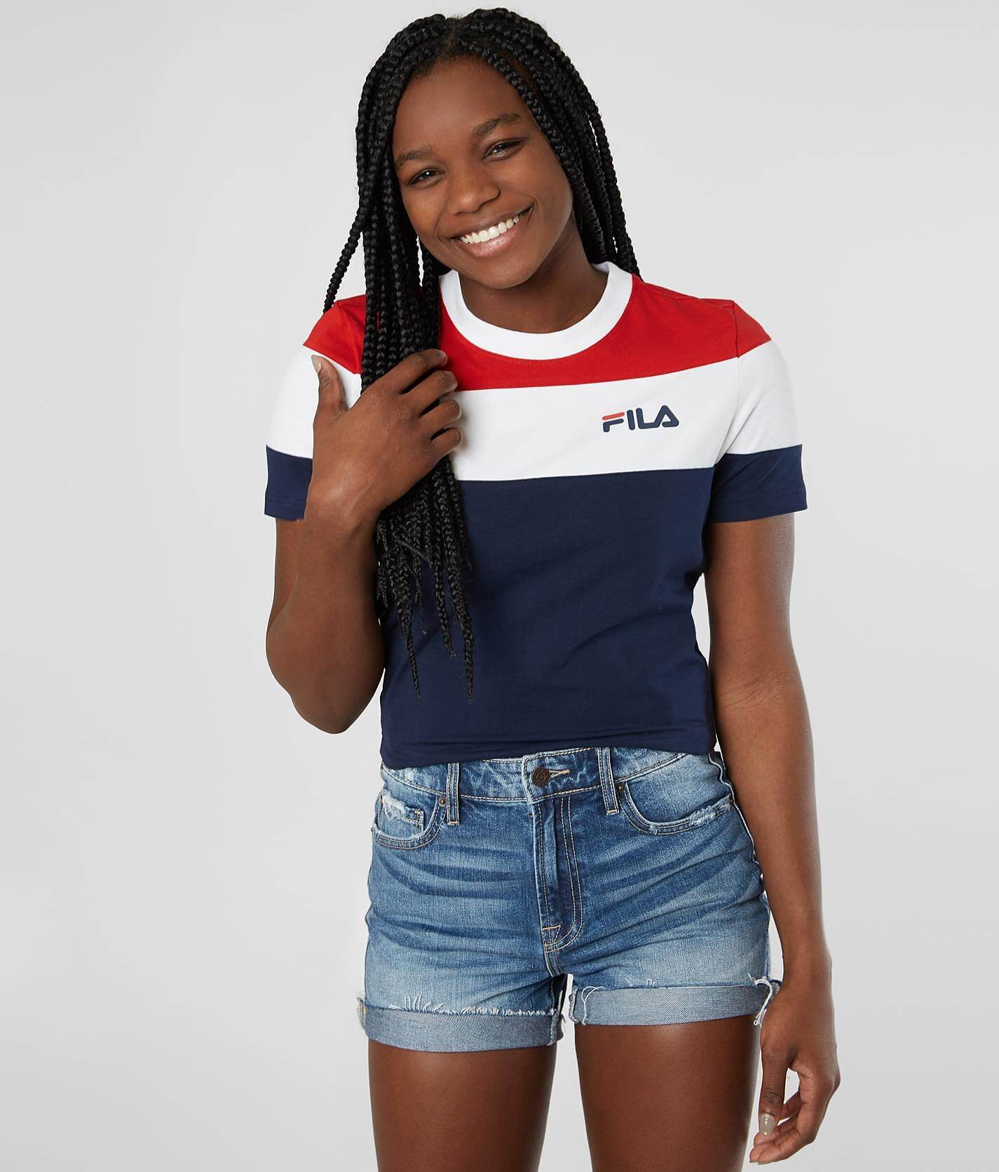 fila crop t shirt