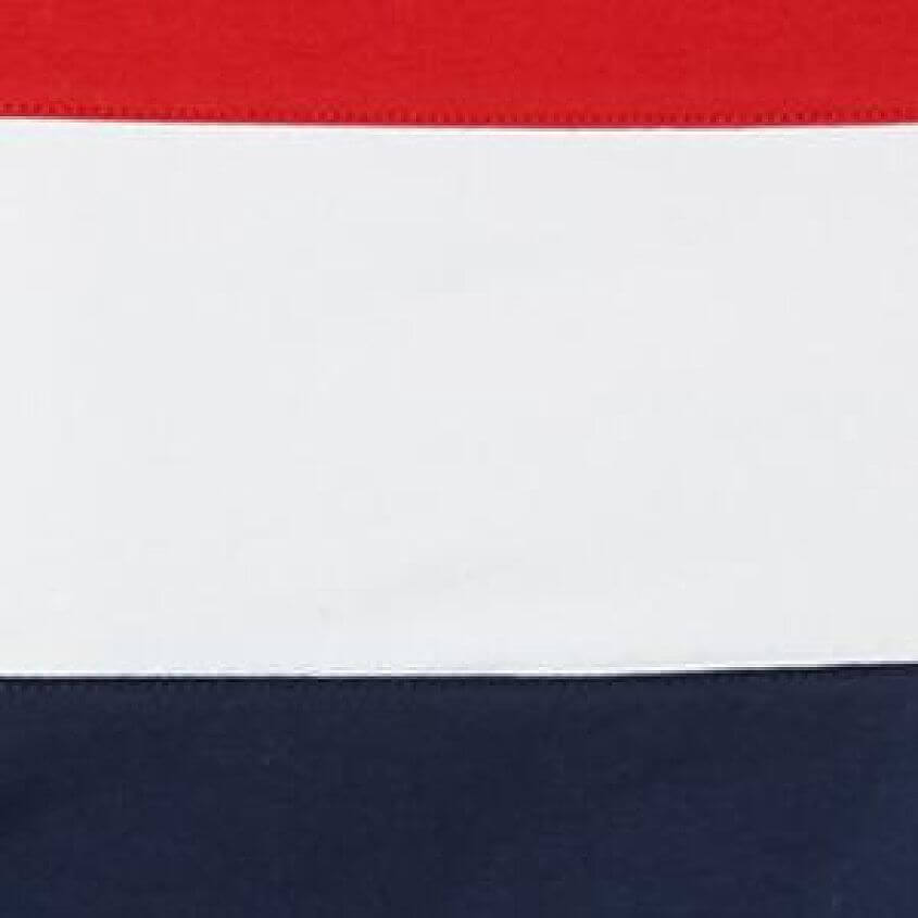 Peacoat Chinese Red White