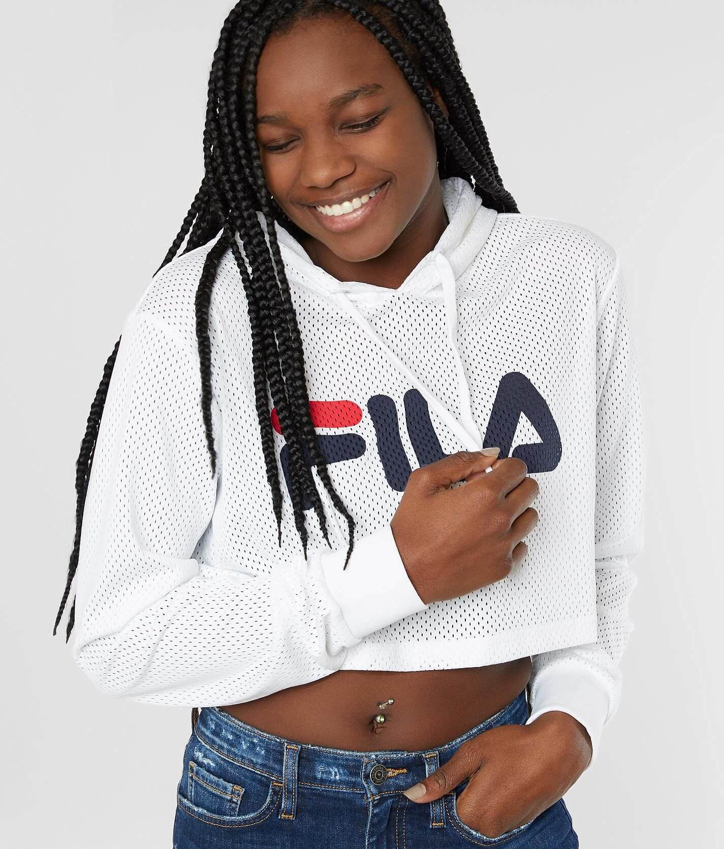 Pull fila shop crop top