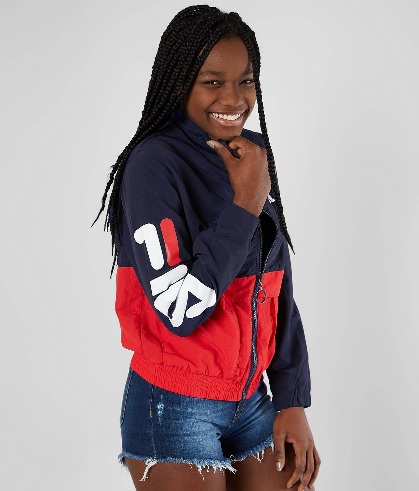 fila red jacket womens