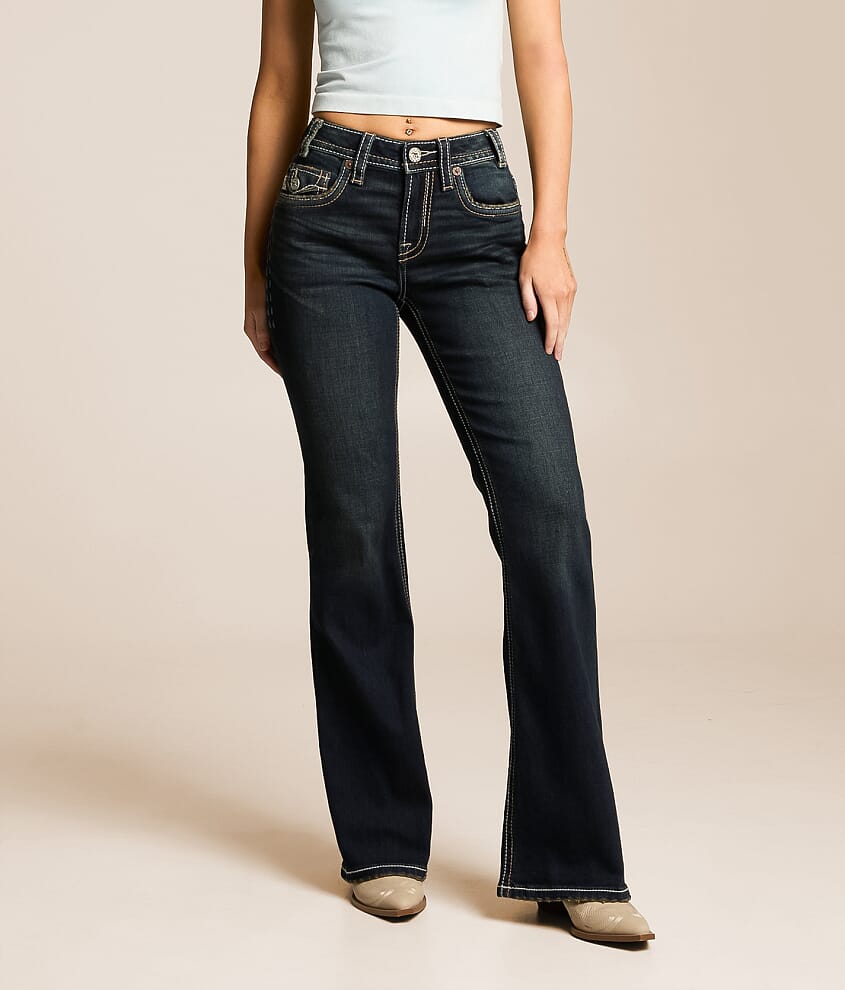 Megan Mid-Rise Flare Stretch Jean