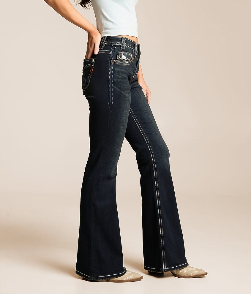 Megan Mid-Rise Flare Stretch Jean
