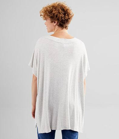 BKE Raw Edge Thermal Top BACK