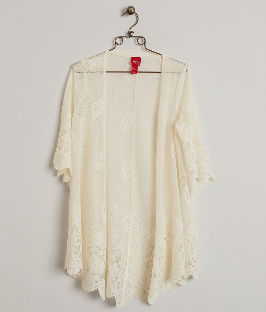 Daytrip Lace Cardigan - Women's Kimonos in Cream | Buckle