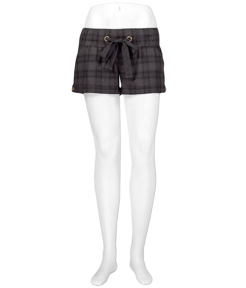 Daytrip Wood Button Cuffed Short front view
