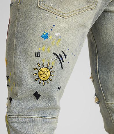 First Row&#174; Slim Straight Stretch Jean misc detail 1 view