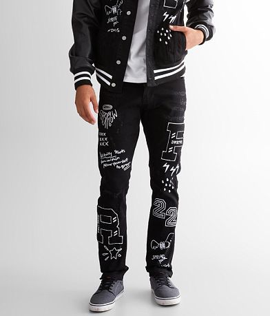 First Row® Varsity Straight Stretch Jean front view