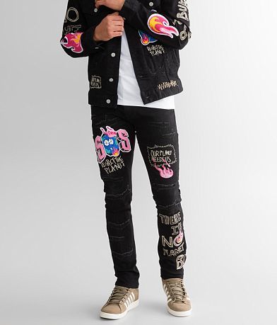 First Row® Future Straight Stretch Jean front view