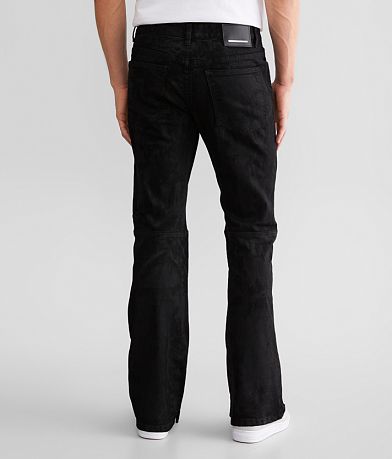 First Row&#174; Slim Flare Stretch Jean BACK