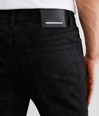 First Row&#174; Slim Flare Stretch Jean BACK_POCKET