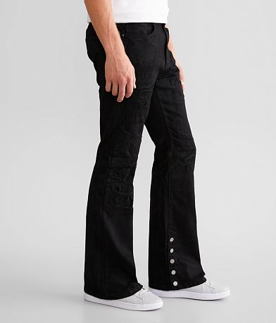 First Row&#174; Slim Flare Stretch Jean FULL_RIGHT_SIDE