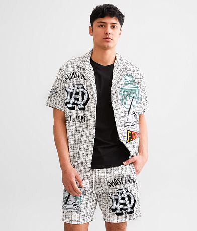 First Row® Woven Twill Shirt front view