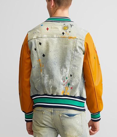 First Row&#174; Denim Stretch Jacket BACK