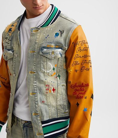 First Row&#174; Denim Stretch Jacket MISC_DETAIL_1