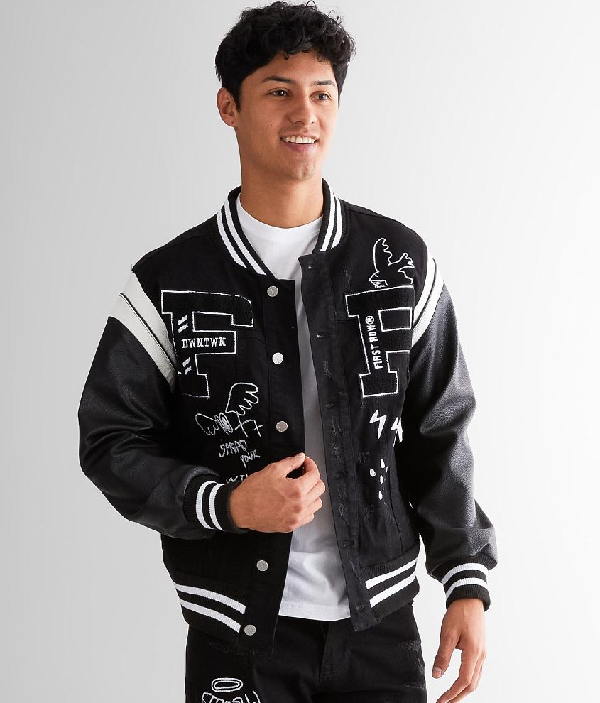 First Row All Field The Best Never Rest Varsity Jacket – Jeanius Closet