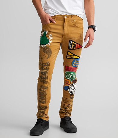 First Row® Straight Stretch Jean front view