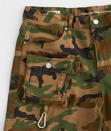 First Row&#174; Camo Slim Stretch Short MISC_DETAIL_1