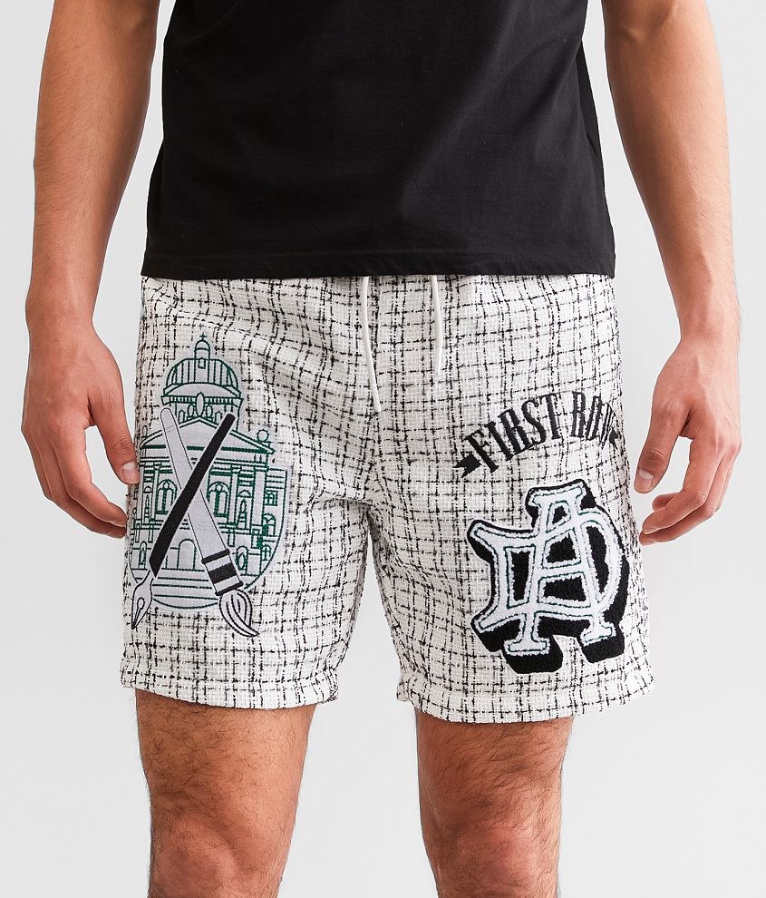 First Row Woven Twill Short