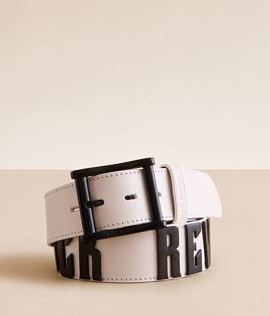 Rock Revival Studded Leather Belt front view