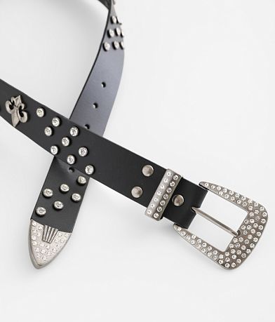 Rock Revival Glitz Leather Belt MISC_DETAIL_1