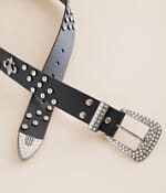 Rock revival diamond detailing belt Rock Revival Glitz Leather Belt - Women main image 4