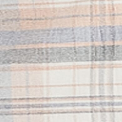 Cream Blue Rust