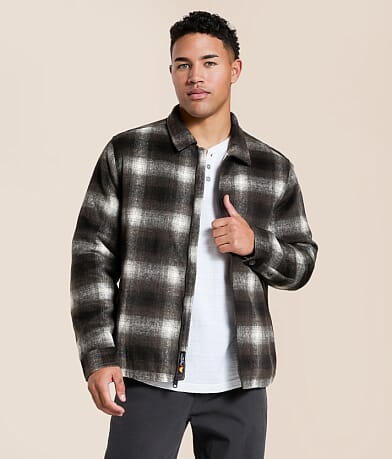 Flag & Anthem Castell Plaid Jacket front view