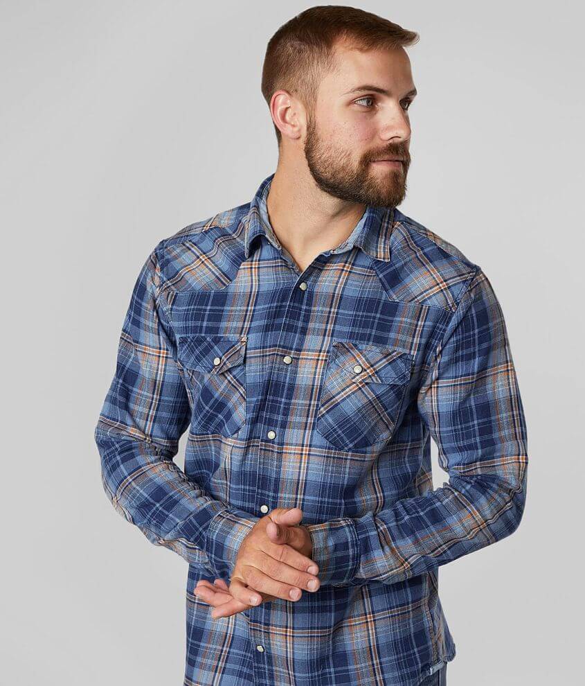 Flag & Anthem Wilder Western Shirt - Men's Shirts in Indigo | Buckle