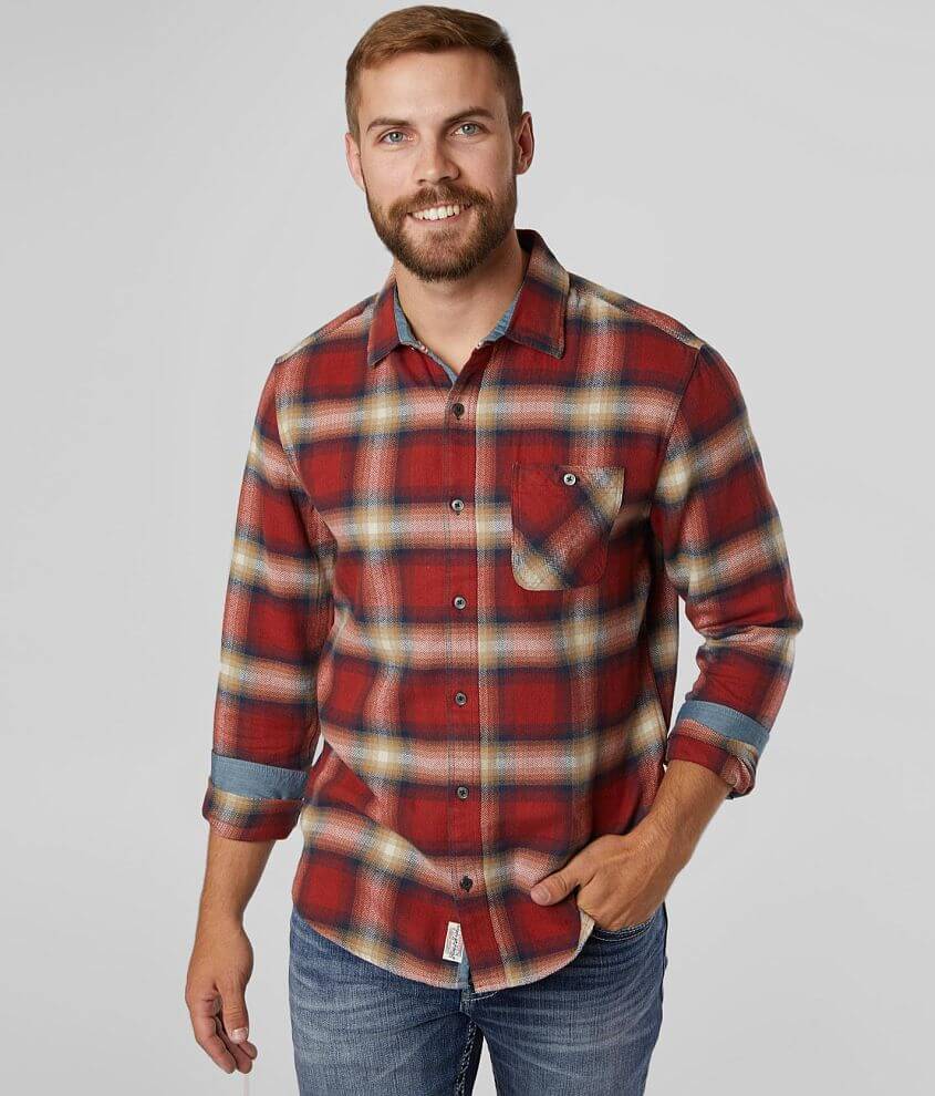 Flag &#38; Anthem Sanders Plaid Flannel Shirt front view